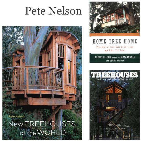 Pete Nelson's treehouse books